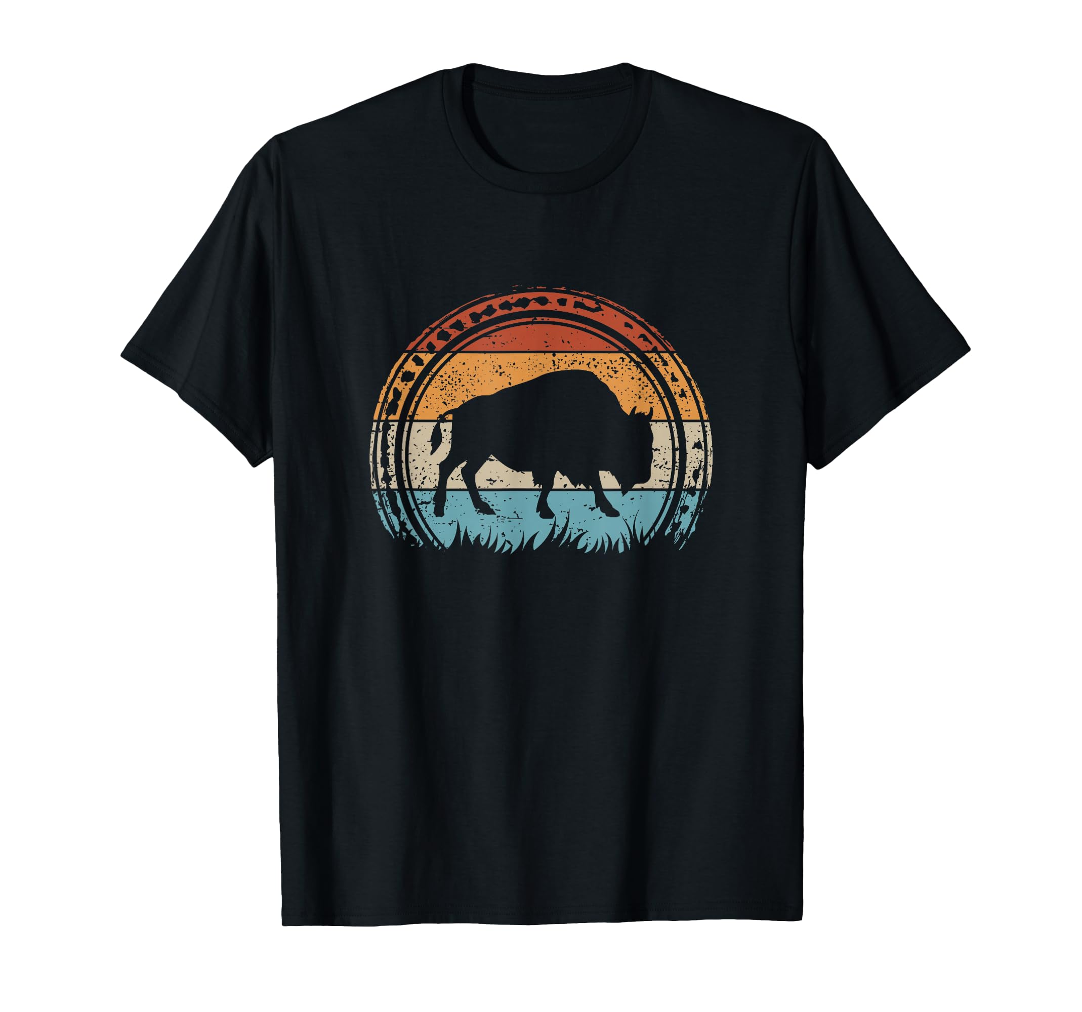 Bison National Park American Buffalo T-Shirt - Novelty Apparel Unisex - T-Shirt, Sweatshirt, Hoodie