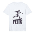 Felix Soccer Personalized First Name T-Shirt - Streetwear Style for Adults - T-Shirt, Sweatshirt, Hoodie