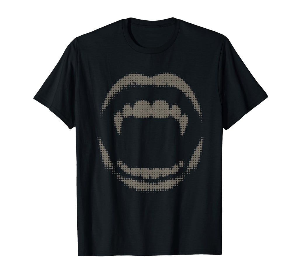 Vampire Fangs Y2K Grunge Emo T-Shirt - Streetwear Style Men Women - T-Shirt, Sweatshirt, Hoodie