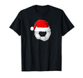 Santa Hat Soccer T-Shirt - Trendy Graphic for Adults - T-Shirt, Sweatshirt, Hoodie