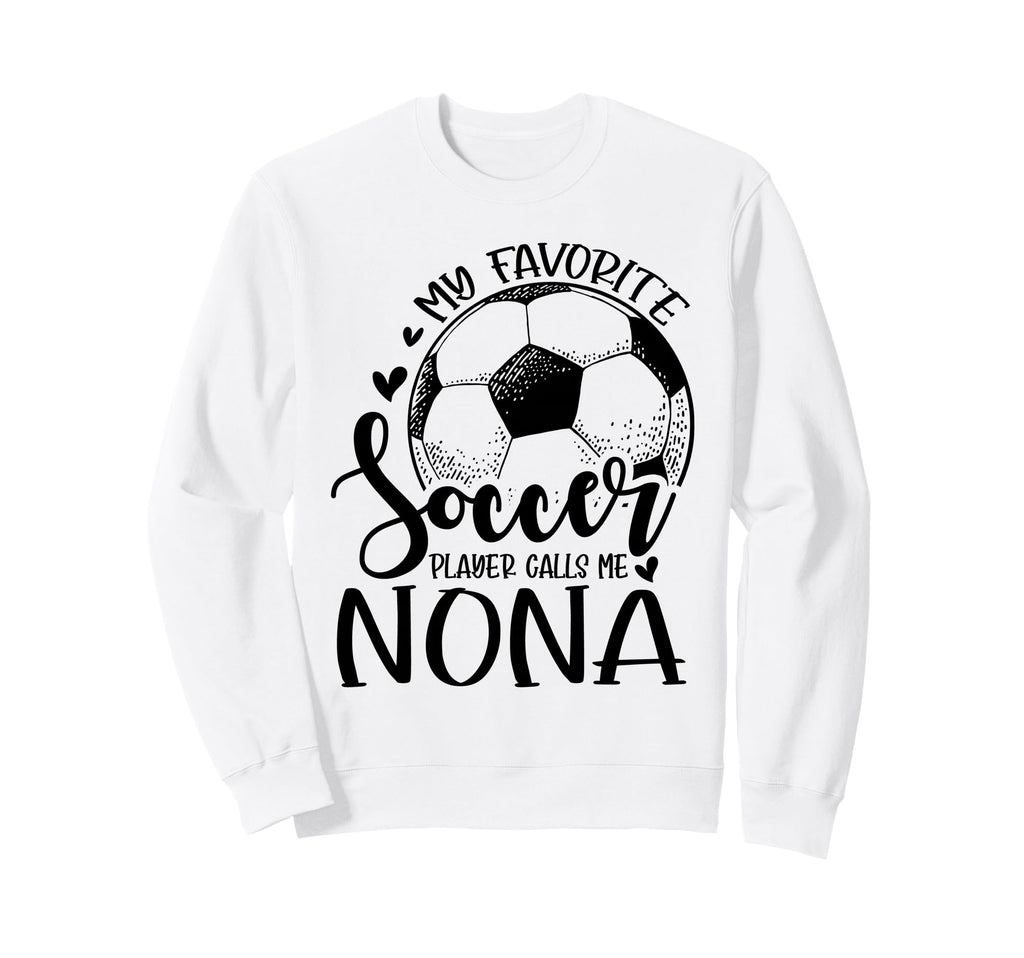 My Favorite Soccer Player Calls Me Sweatshirt - Minimalist Print Men Women - T-Shirt, Sweatshirt, Hoodie