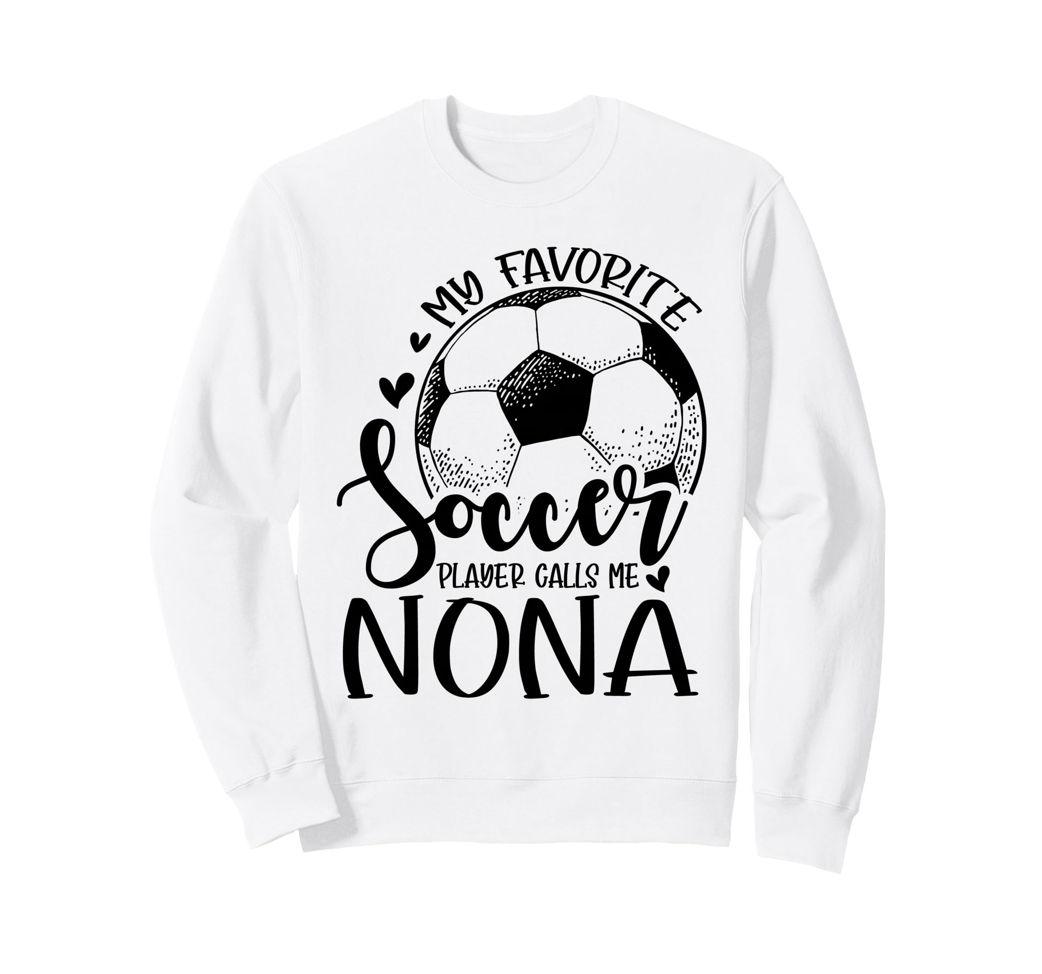 My Favorite Soccer Player Calls Me Sweatshirt - Minimalist Print Men Women - T-Shirt, Sweatshirt, Hoodie