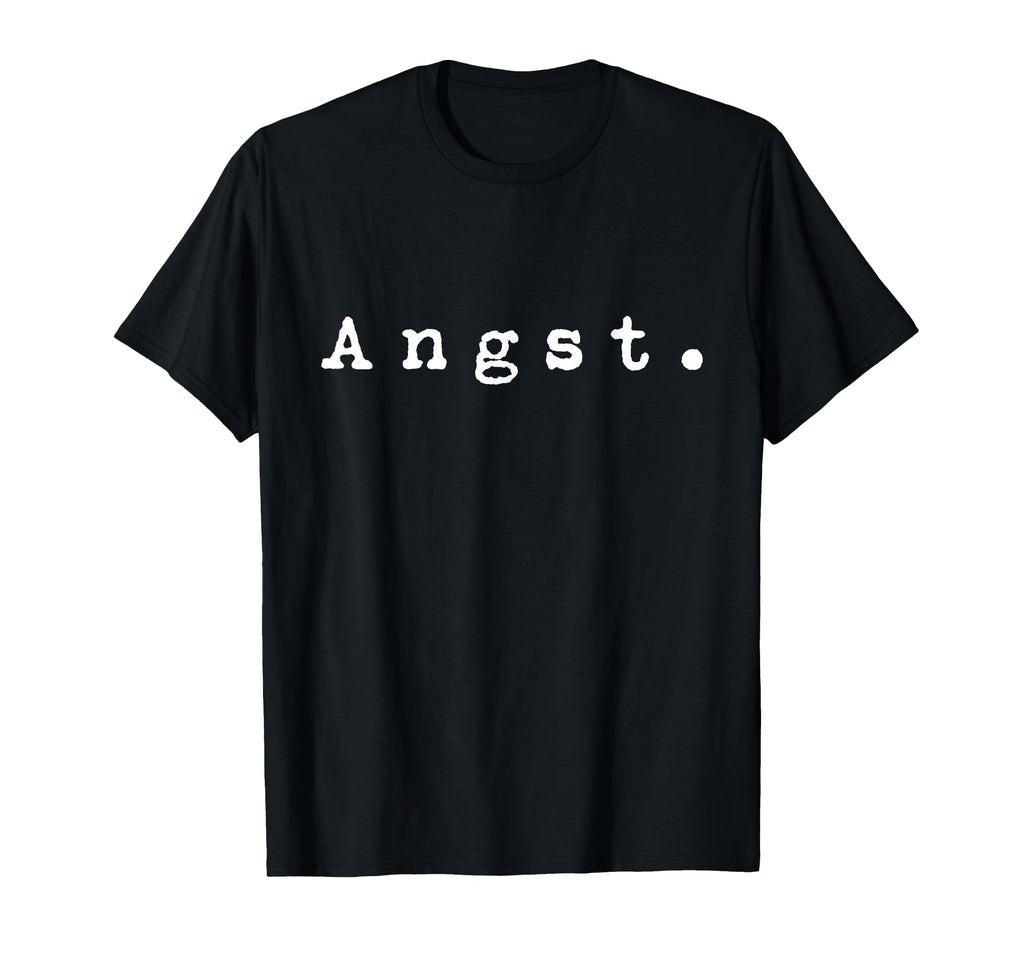 Word Angst 90S Grunge That Says Angst T-Shirt - Unique Graphic for Adults - T-Shirt, Sweatshirt, Hoodie