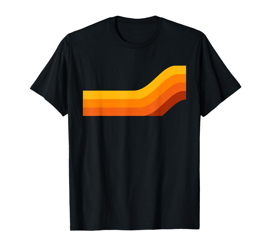 Pop Art 1960S Modernism Stripes T-Shirt - Casual Everyday Wear for Adults - T-Shirt, Sweatshirt, Hoodie