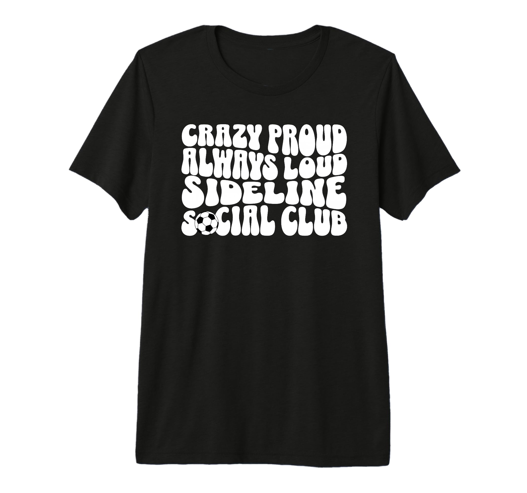 Soccer Mom Sideline Social Club T-Shirt - Trendy Graphic Men Women - T-Shirt, Sweatshirt, Hoodie