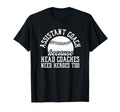 Baseball Assistant Coach Because T-Shirt - Custom Art Print for Adults - T-Shirt, Sweatshirt, Hoodie