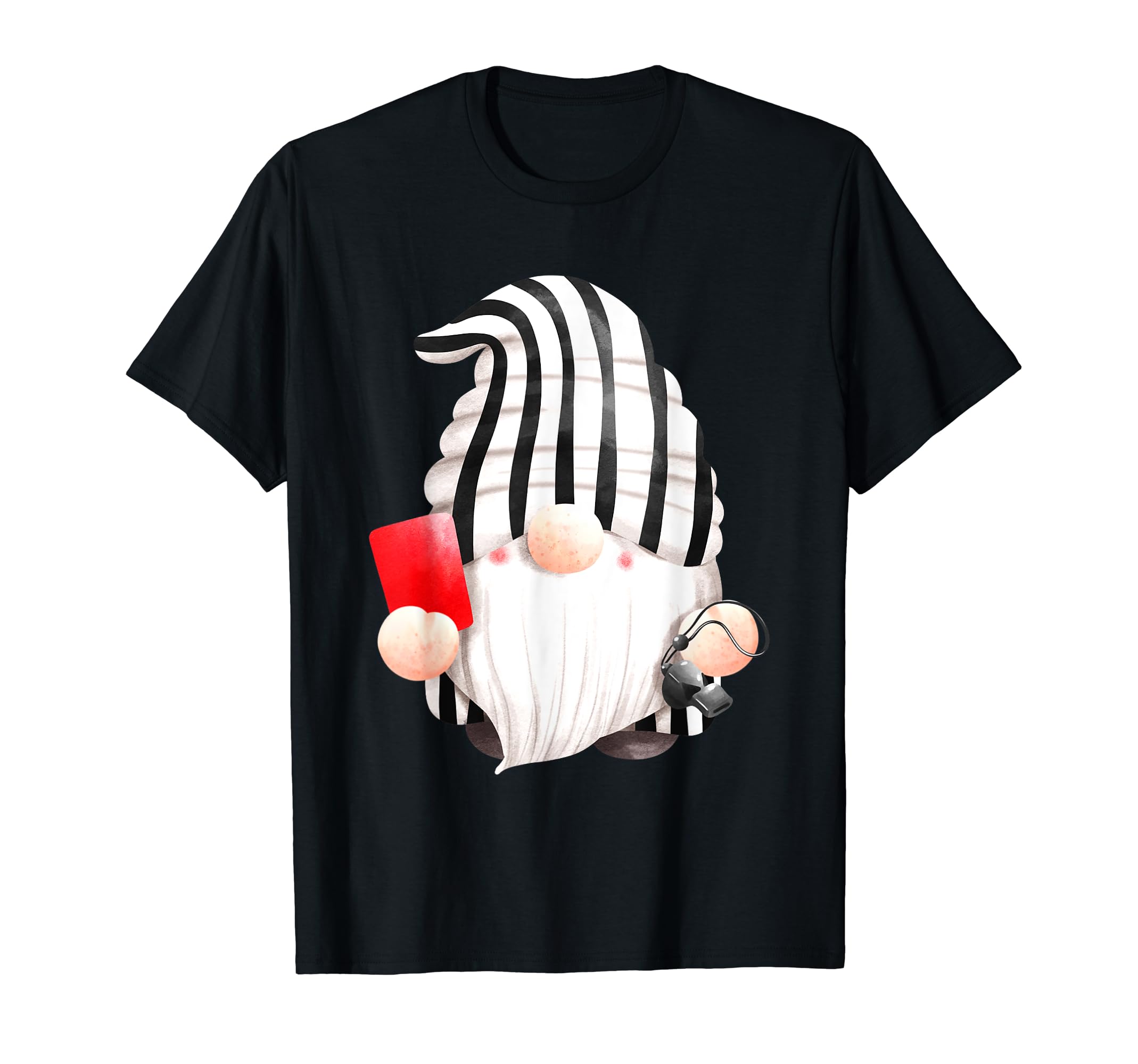 Referee Gnome Costume Sports Football T-Shirt - Unique Graphic Unisex - T-Shirt, Sweatshirt, Hoodie