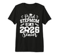 Proud Stepmom 2026 Senior Soccer Ball T-Shirt - Unique Graphic for Adults - T-Shirt, Sweatshirt, Hoodie