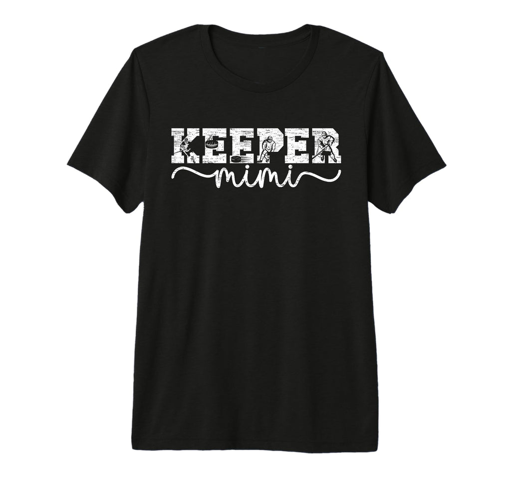 Ice Hockey Keeper Mimi Ice Hockey T-Shirt - Unique Graphic for Adults - T-Shirt, Sweatshirt, Hoodie