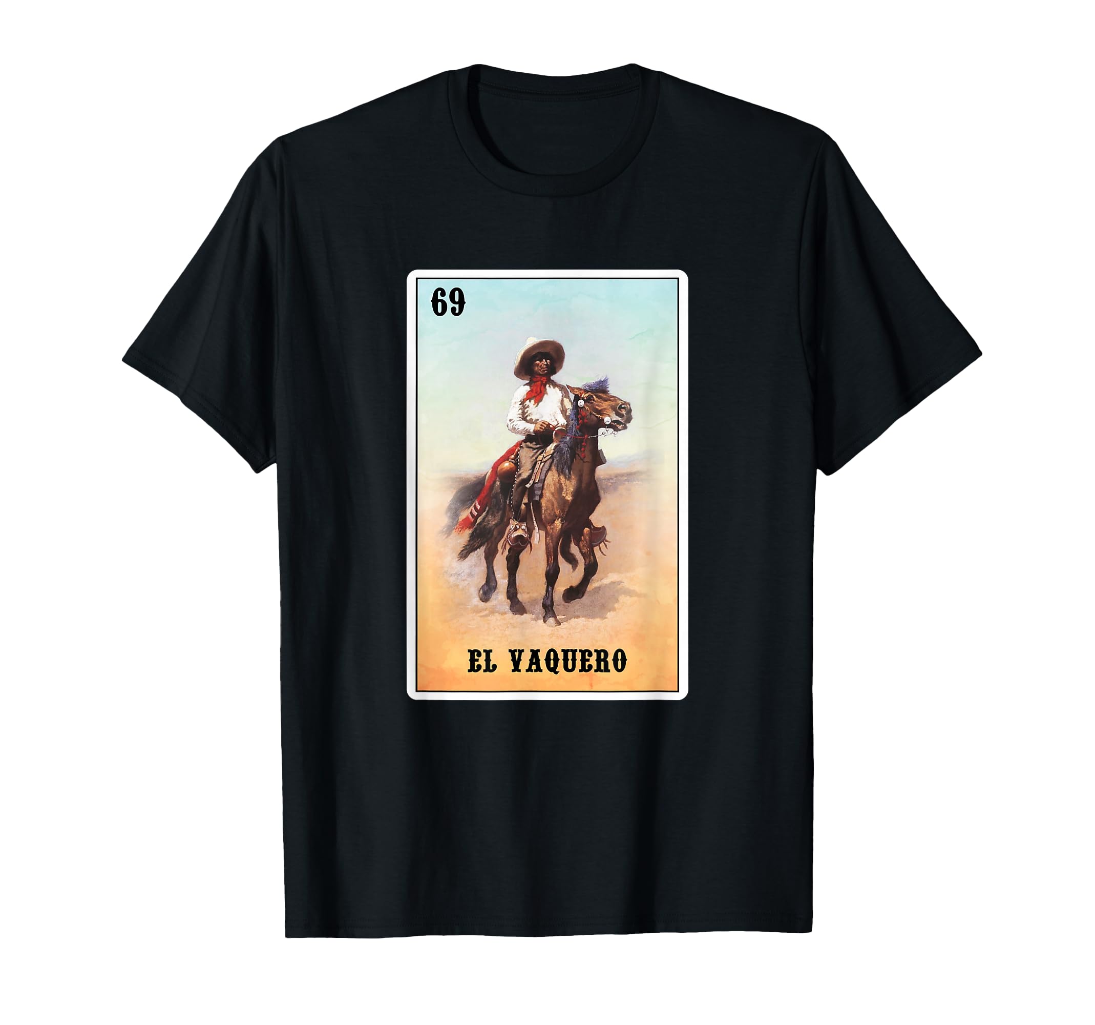 Mexican El Vaquero Mexico Rodeo T-Shirt - Aesthetic Graphic for Adults - T-Shirt, Sweatshirt, Hoodie