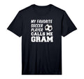 Mens My Favorite Soccer Player Calls T-Shirt - Custom Art Print Men Women - T-Shirt, Sweatshirt, Hoodie