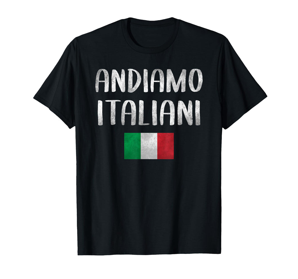 Soccer Italy Andiamo Italiani Italy T-Shirt - Streetwear Style for Adults - T-Shirt, Sweatshirt, Hoodie
