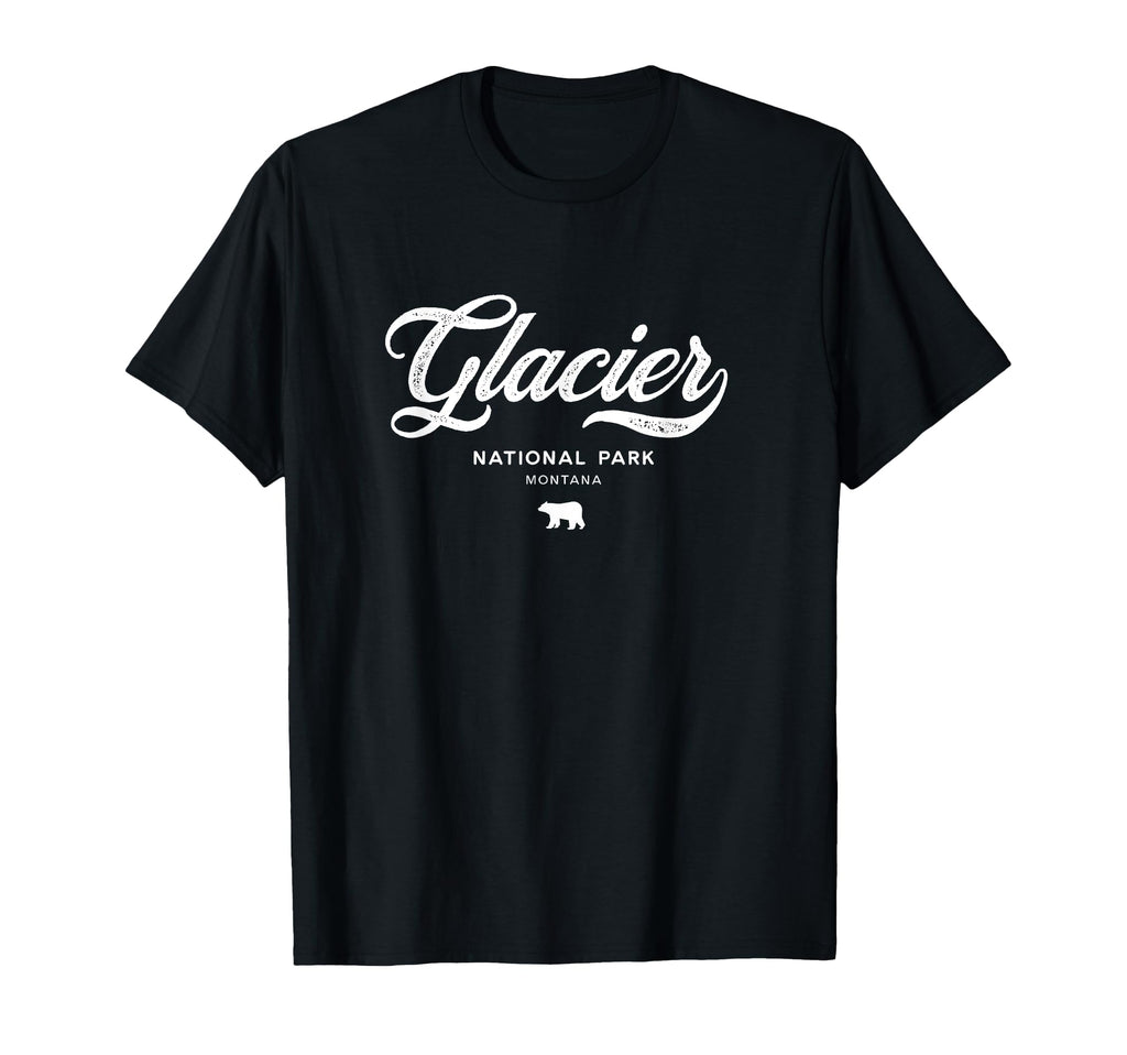 Glacier National Park Montana T-Shirt - Custom Art Print Unisex - T-Shirt, Sweatshirt, Hoodie