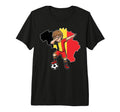 Belgium Soccer Dab Flag Football Tri T-Shirt - Aesthetic Graphic Men Women - T-Shirt, Sweatshirt, Hoodie