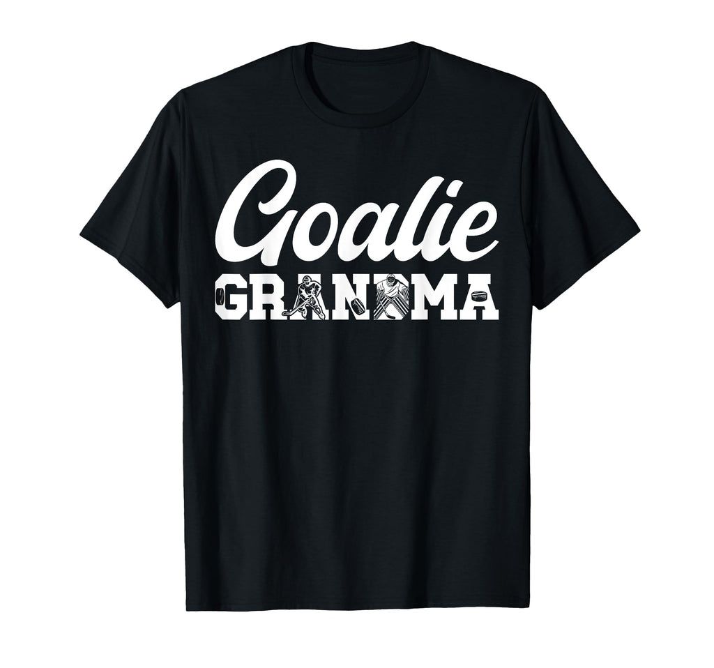 Ice Hockey Goalie Grandma Hockey T-Shirt - Trendy Graphic Unisex - T-Shirt, Sweatshirt, Hoodie