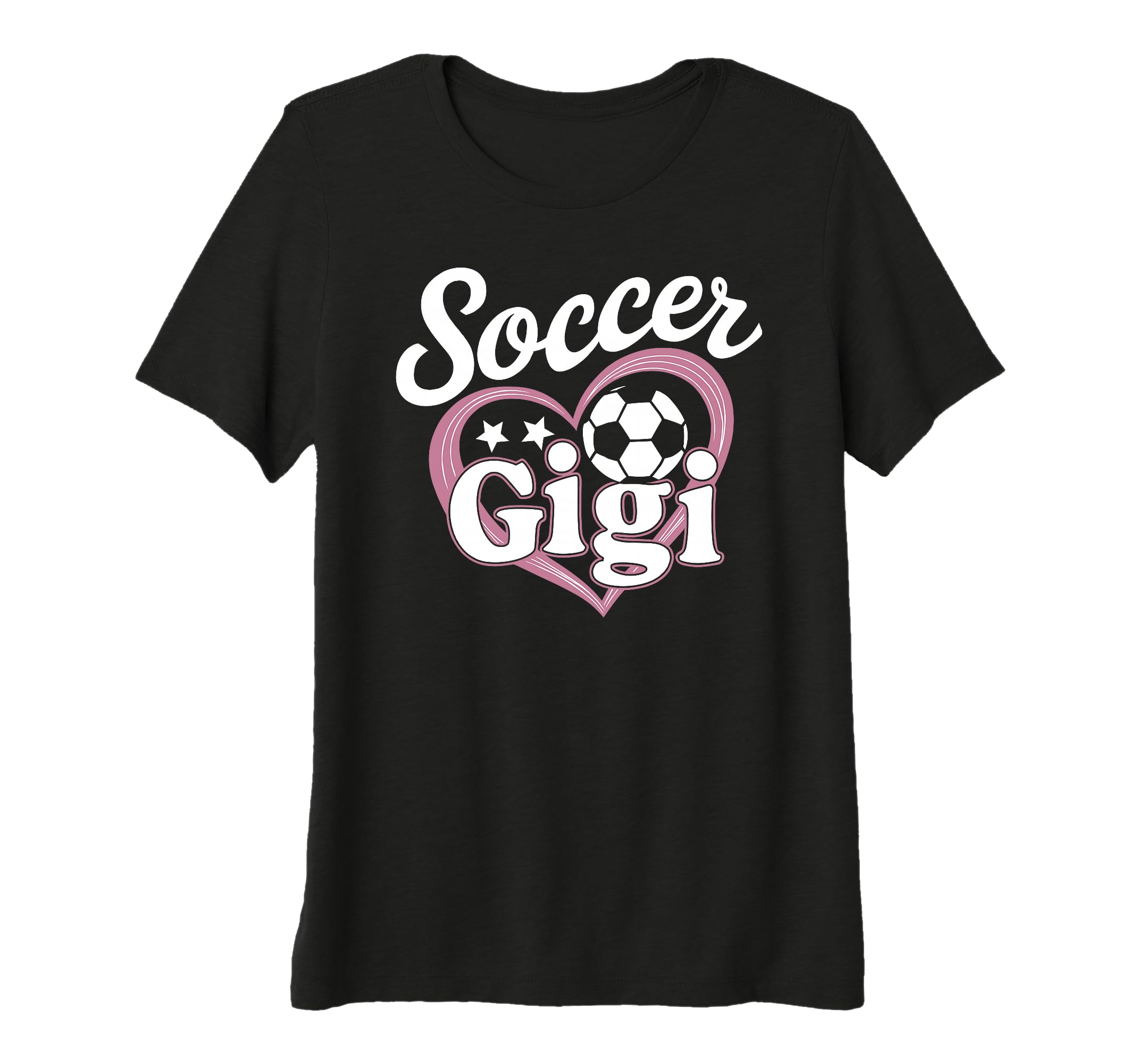 Womens Soccer Gigi Grandma Heart T-Shirt - Unique Graphic for Adults - T-Shirt, Sweatshirt, Hoodie