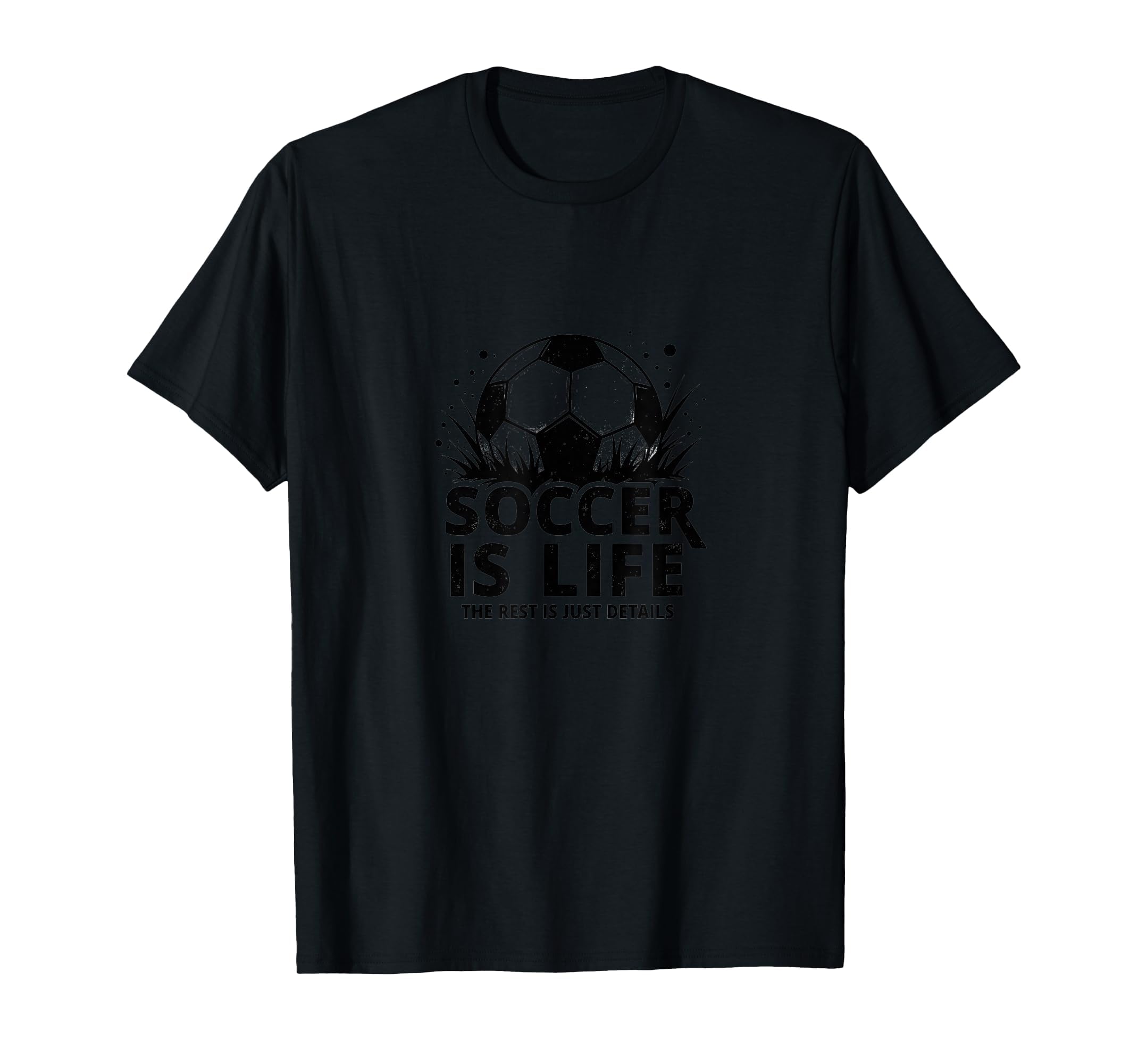 Soccer Coach Soccer Is Life Rest Is T-Shirt - Custom Art Print Men Women - T-Shirt, Sweatshirt, Hoodie