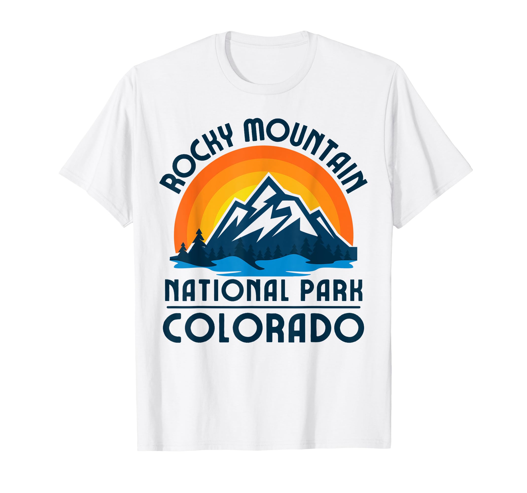 Rocky Mountain National Park Colorado Usa T-Shirt - Novelty Apparel Unisex - T-Shirt, Sweatshirt, Hoodie