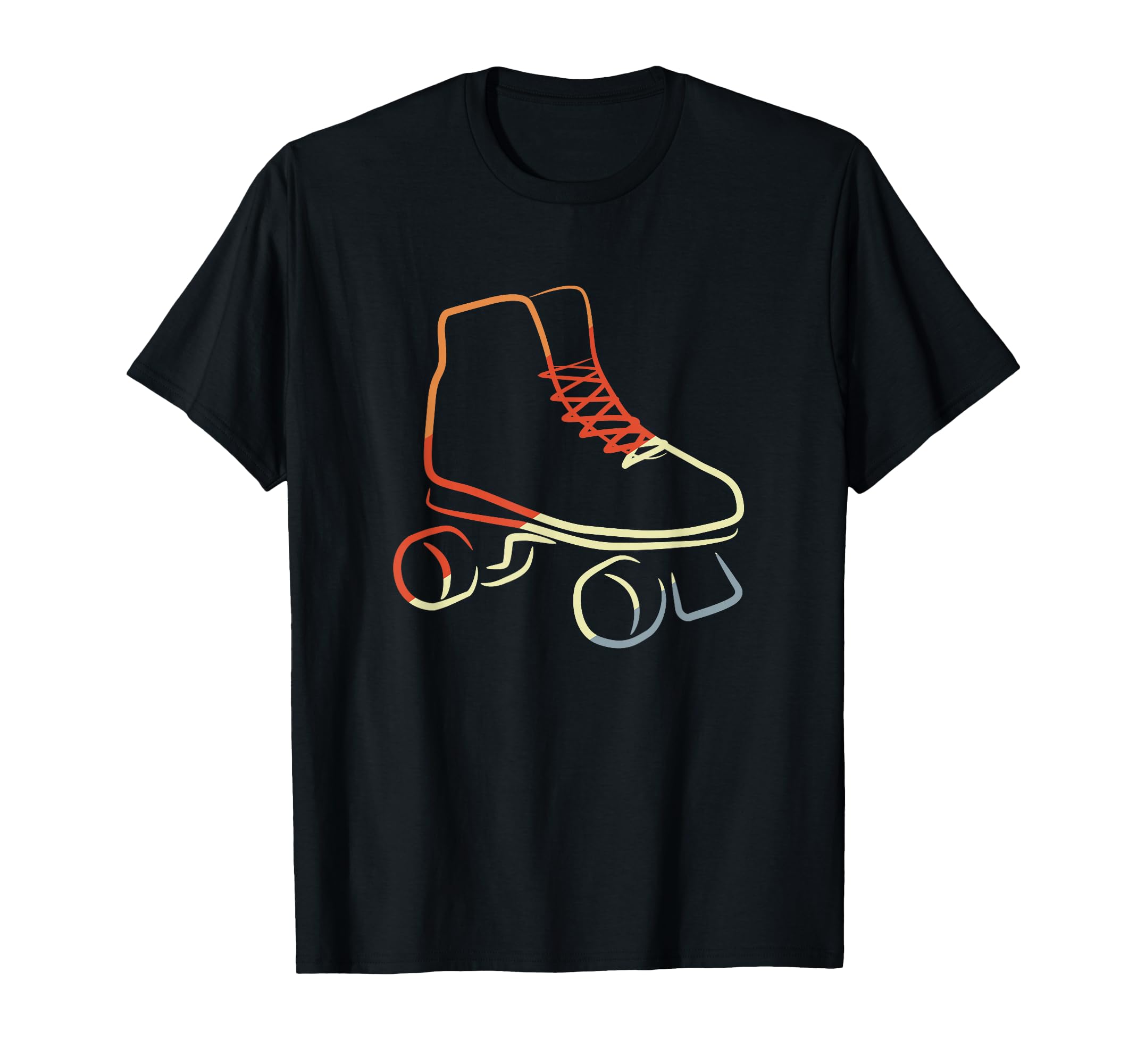 Roller Skates Roller Skating Fan T-Shirt - Trendy Graphic for Adults - T-Shirt, Sweatshirt, Hoodie