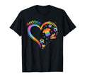 Colorful Watercolor Soccer Heart Soccer T-Shirt - Streetwear Style Unisex - T-Shirt, Sweatshirt, Hoodie