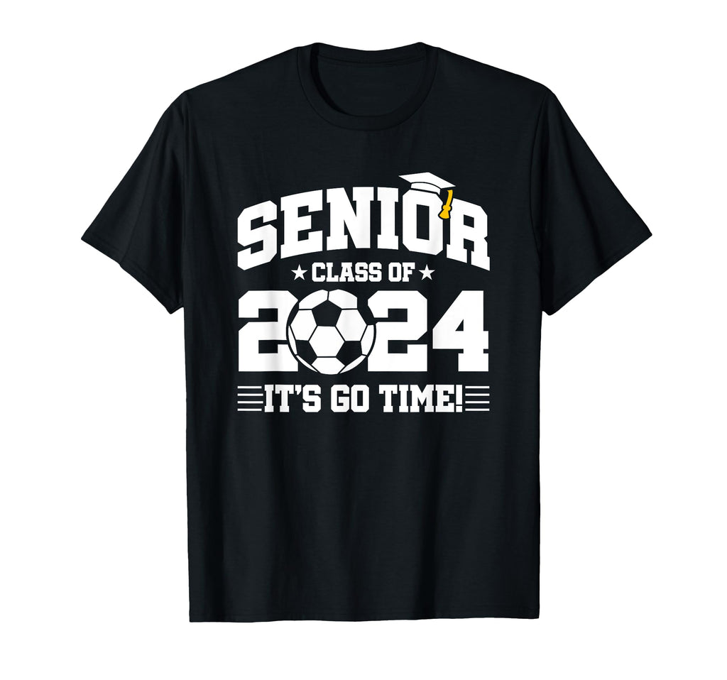 Class 2024 Senior Year Soccer Player T-Shirt - Minimalist Print for Adults - T-Shirt, Sweatshirt, Hoodie