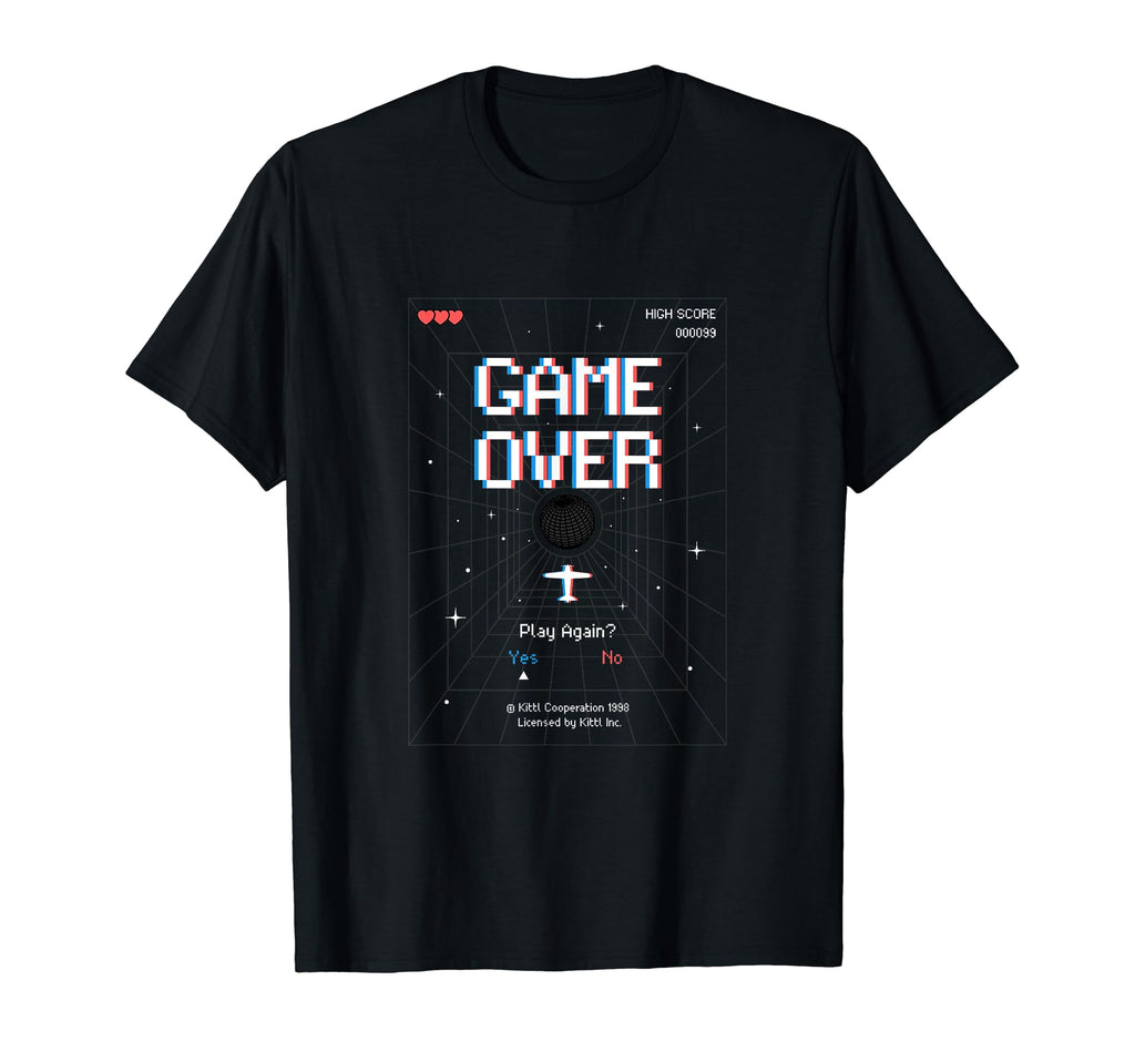 Arcade Pixel Game Gamer Nostalgia T-Shirt - Graphic Print for Adults - T-Shirt, Sweatshirt, Hoodie