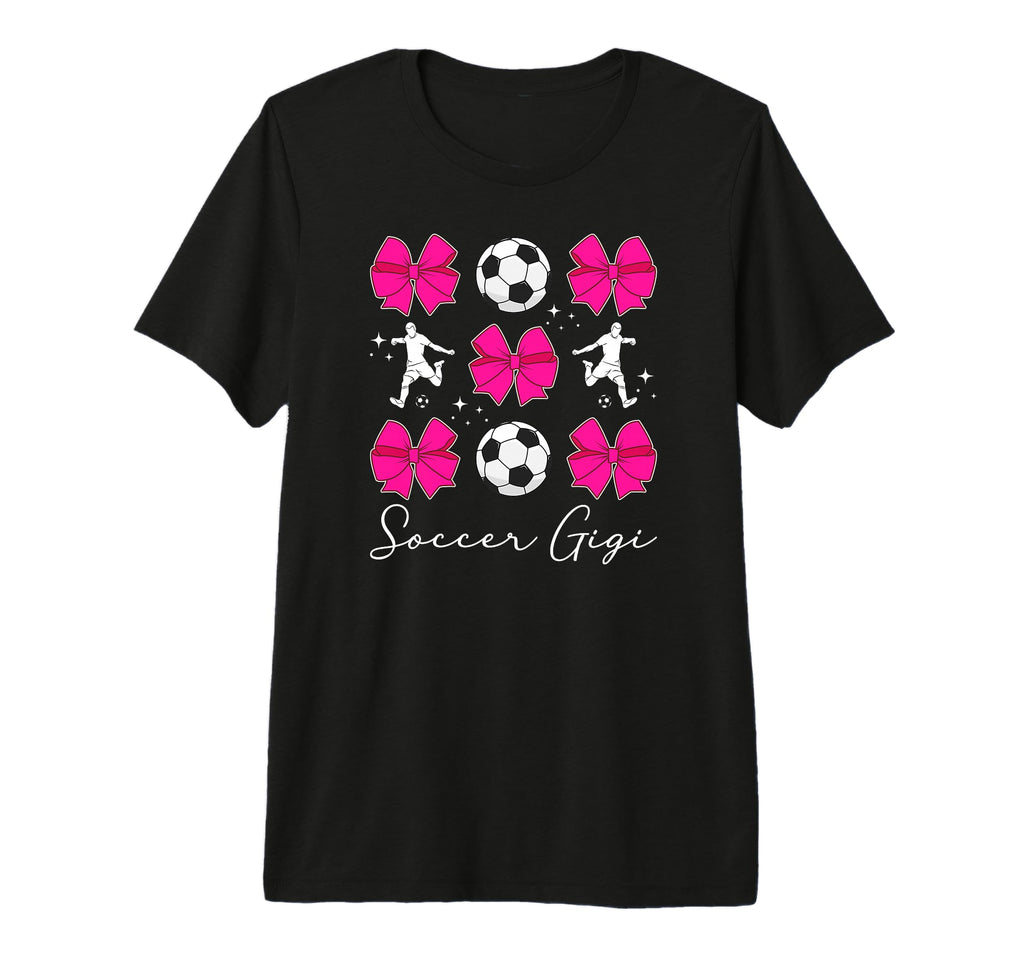 Soccer Gigi Coquette Gigi Soccer T-Shirt - Custom Art Print Men Women - T-Shirt, Sweatshirt, Hoodie