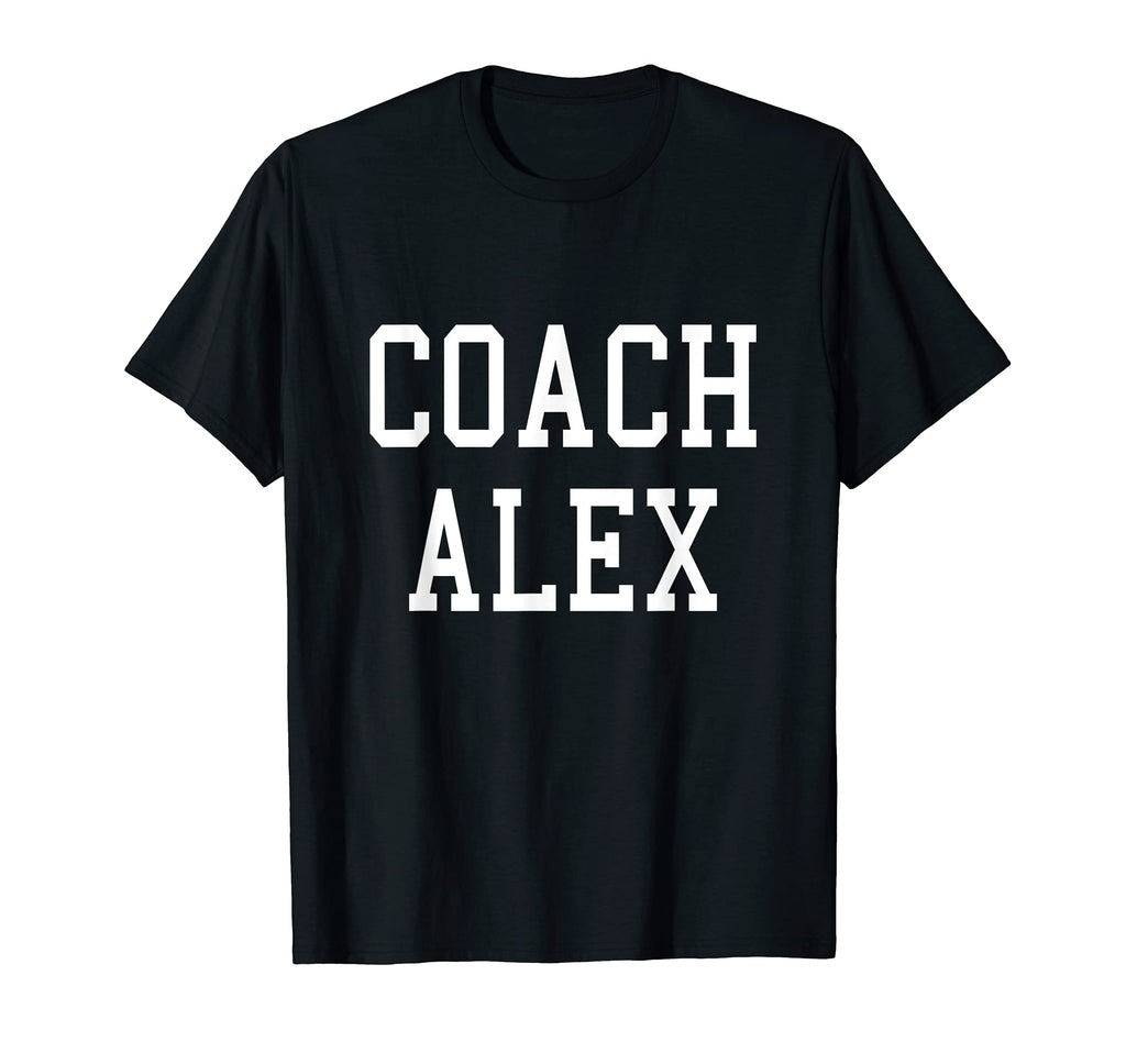 Coach Alex Custom Football Soccer T-Shirt - Casual Everyday Wear Men Women - T-Shirt, Sweatshirt, Hoodie