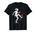 Soccer Valentines Day Heart Love T-Shirt - Graphic Print Unisex - T-Shirt, Sweatshirt, Hoodie