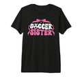 Soccer Sister Coquette Soccer Players T-Shirt - Custom Art Print Unisex - T-Shirt, Sweatshirt, Hoodie