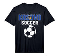 Proud Kosovo Soccer Fans Jersey Support T-Shirt - Graphic Print Men Women - T-Shirt, Sweatshirt, Hoodie