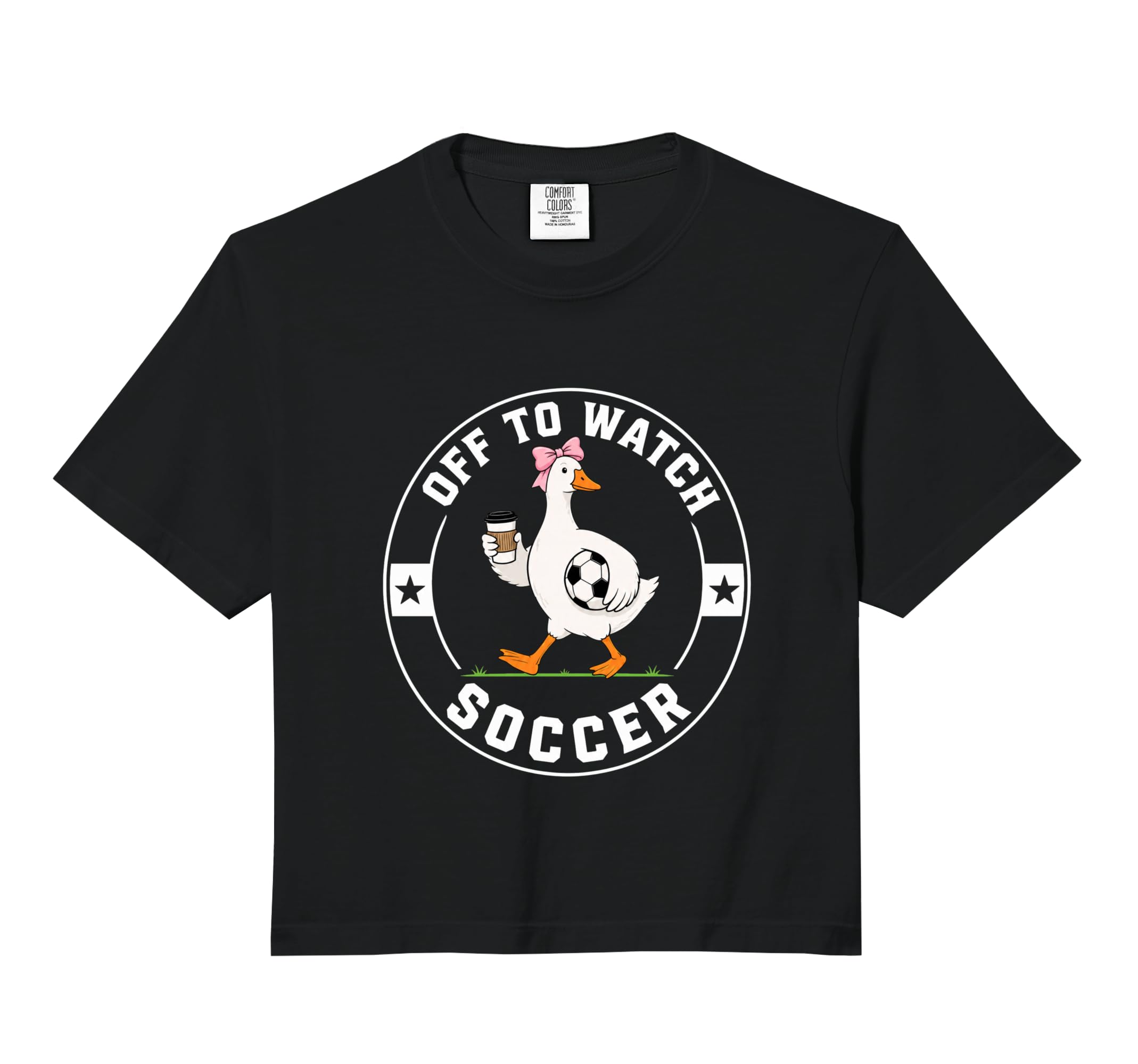 Off To Watch Soccer Funny Silly T-Shirt - Aesthetic Graphic for Adults - T-Shirt, Sweatshirt, Hoodie