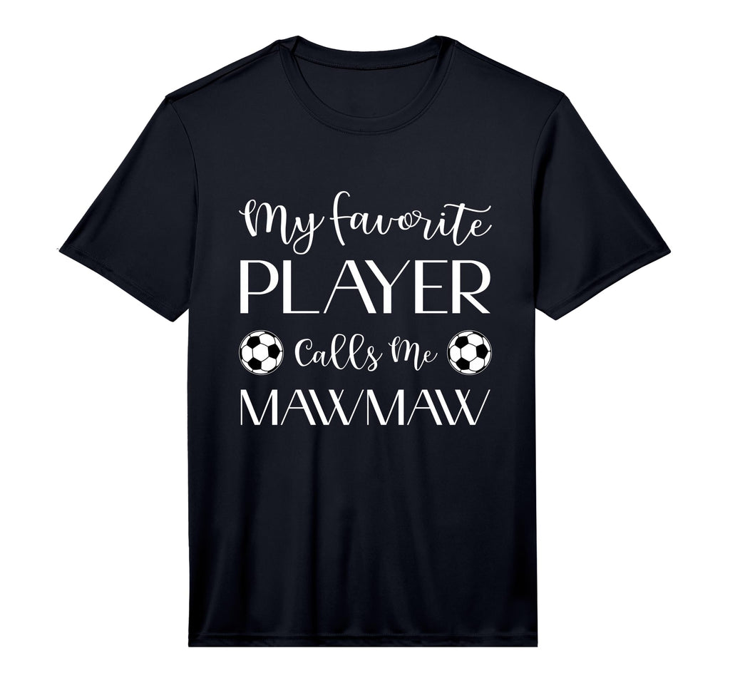 Mens Soccer My Favorite Player Calls T-Shirt - Custom Art Print Men Women - T-Shirt, Sweatshirt, Hoodie
