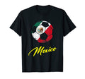 Mexico Mexico Soccer Ball Mexico Flag T-Shirt - Custom Art Print Unisex - T-Shirt, Sweatshirt, Hoodie