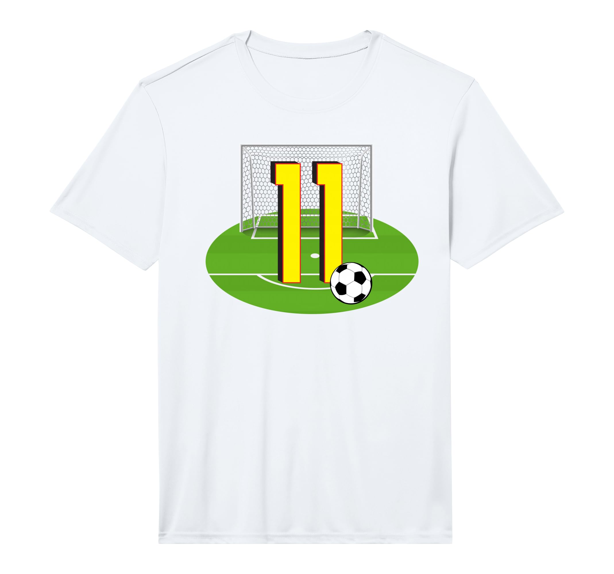 Number 11 11Th Birthday Soccer 11 T-Shirt - Casual Everyday Wear Men Women - T-Shirt, Sweatshirt, Hoodie