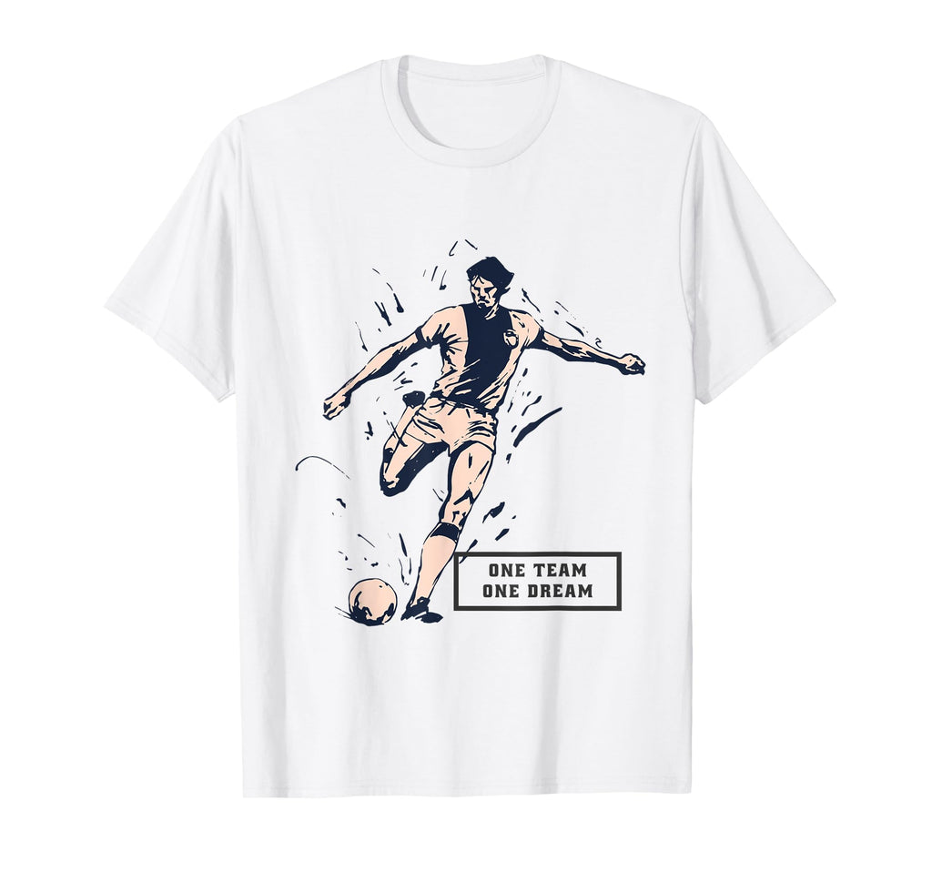 One Team One Dream Motivational T-Shirt - Custom Art Print for Adults - T-Shirt, Sweatshirt, Hoodie