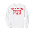 Jesus Save Soccer Funny Christian Sweatshirt - Unique Graphic for Adults - T-Shirt, Sweatshirt, Hoodie