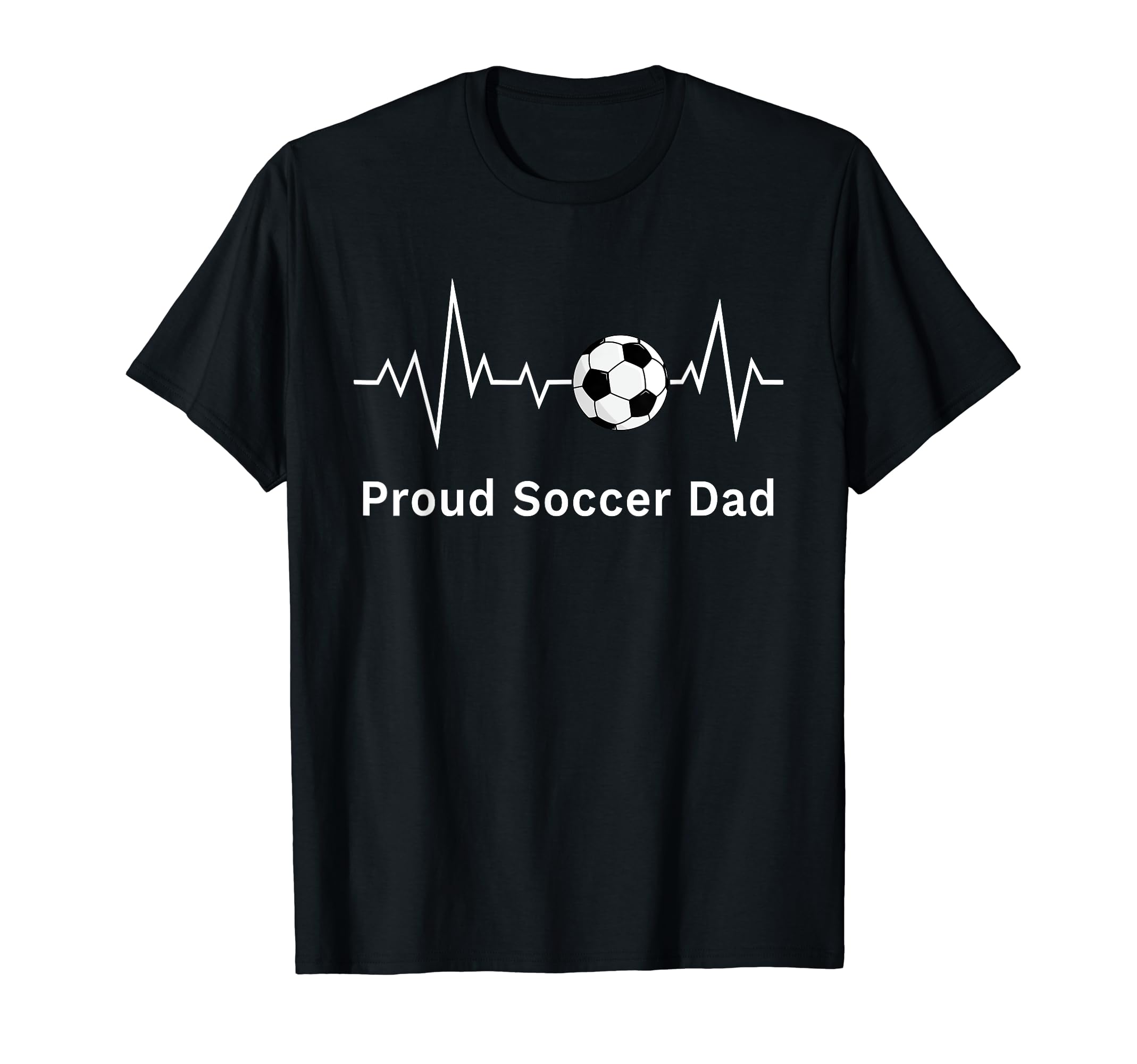 Soccer Papa Proud Soccer Dad T-Shirt - Aesthetic Graphic for Adults - T-Shirt, Sweatshirt, Hoodie