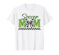 Groovy Soccer Mom Coquette Bow Soccer T-Shirt - Trendy Graphic Men Women - T-Shirt, Sweatshirt, Hoodie