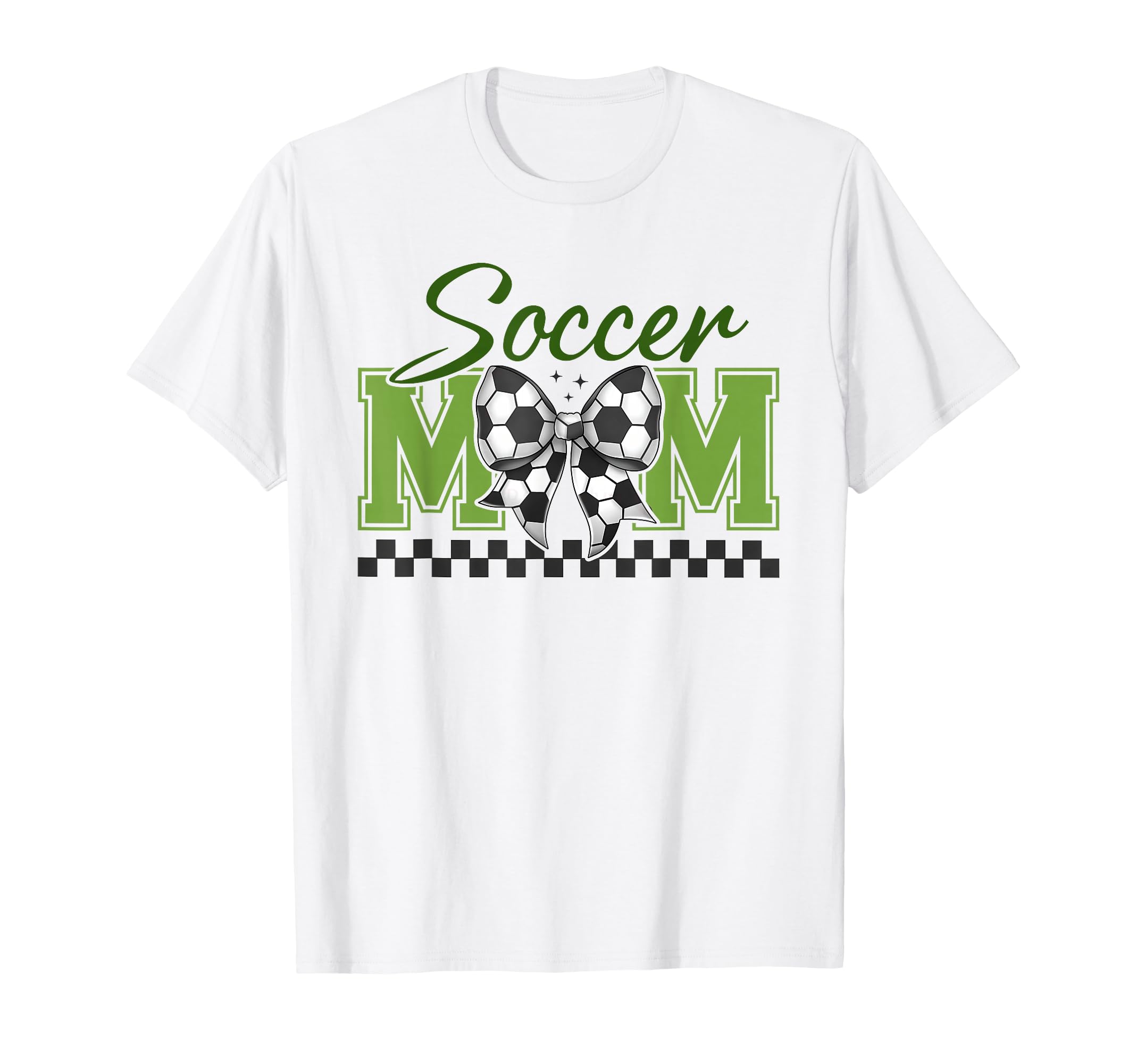 Groovy Soccer Mom Coquette Bow Soccer T-Shirt - Trendy Graphic Men Women - T-Shirt, Sweatshirt, Hoodie