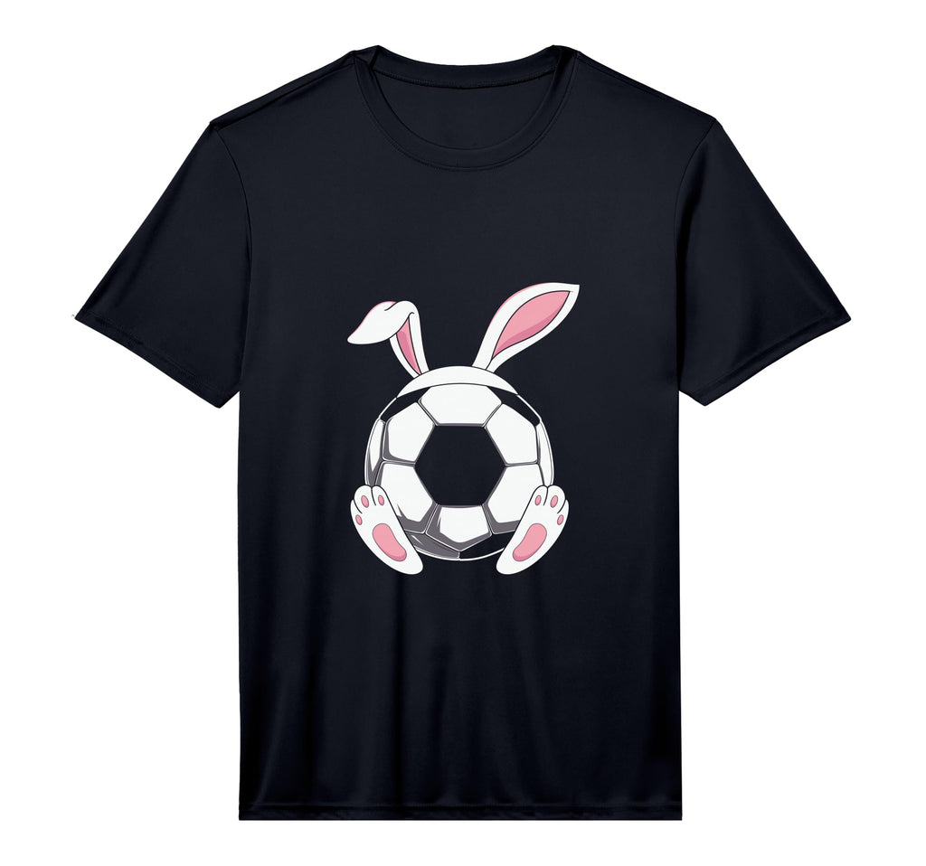 Mens Soccer Ball Rabbit Ears Easter T-Shirt - Novelty Apparel Unisex - T-Shirt, Sweatshirt, Hoodie