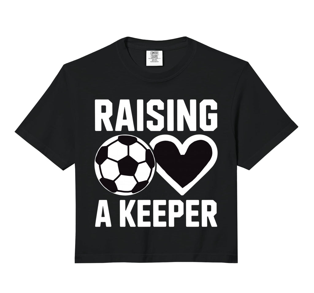 Raising Keeper Goalie Soccer Hoodie - Custom Art Print for Adults - T-Shirt, Sweatshirt, Hoodie