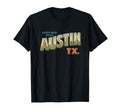 Austin Texas Postcard And Co T-Shirt - Fun Novelty Design Unisex - T-Shirt, Sweatshirt, Hoodie