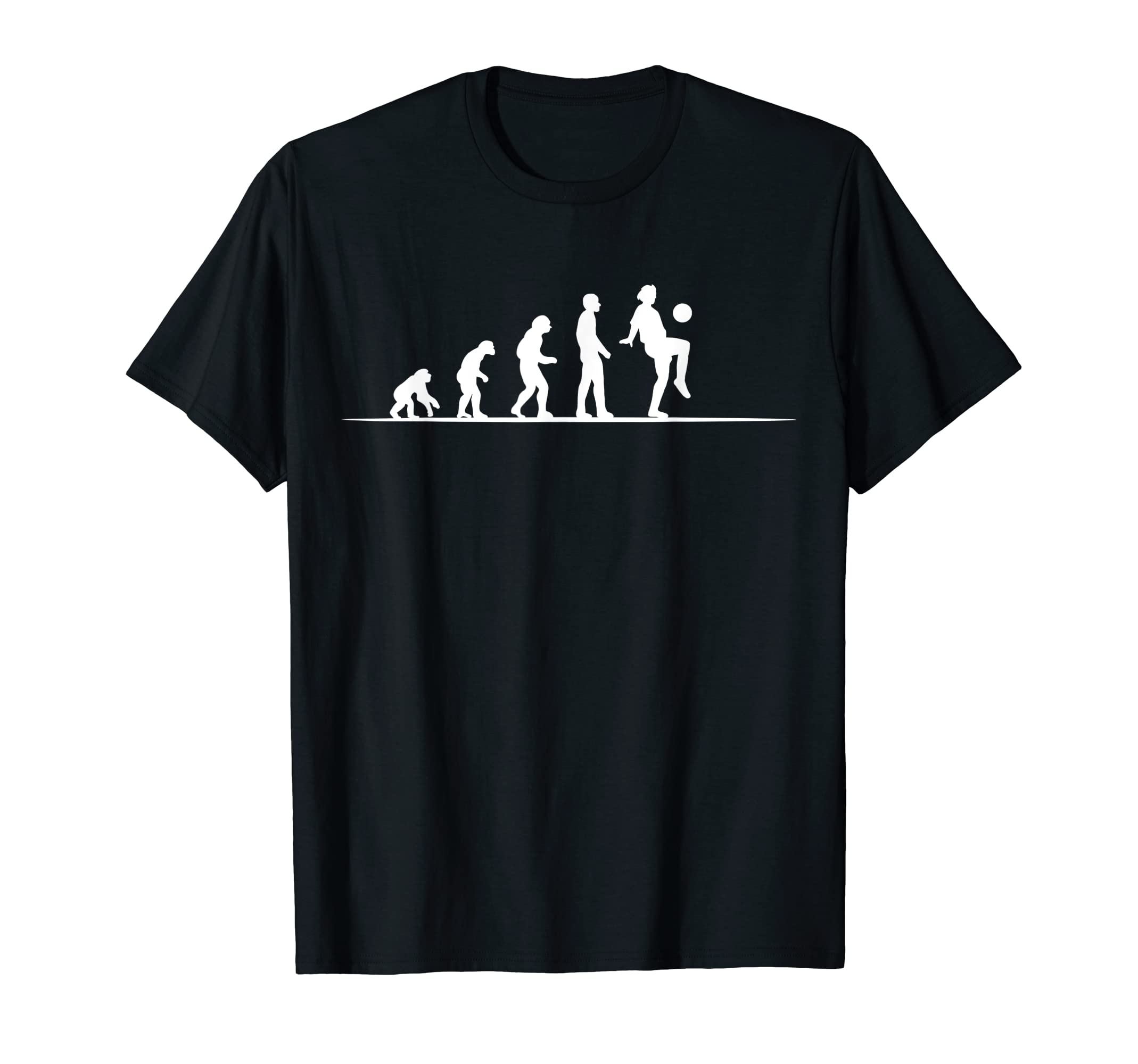 Footballer Evolution Ball Goalkeeper T-Shirt - Custom Art Print Unisex - T-Shirt, Sweatshirt, Hoodie