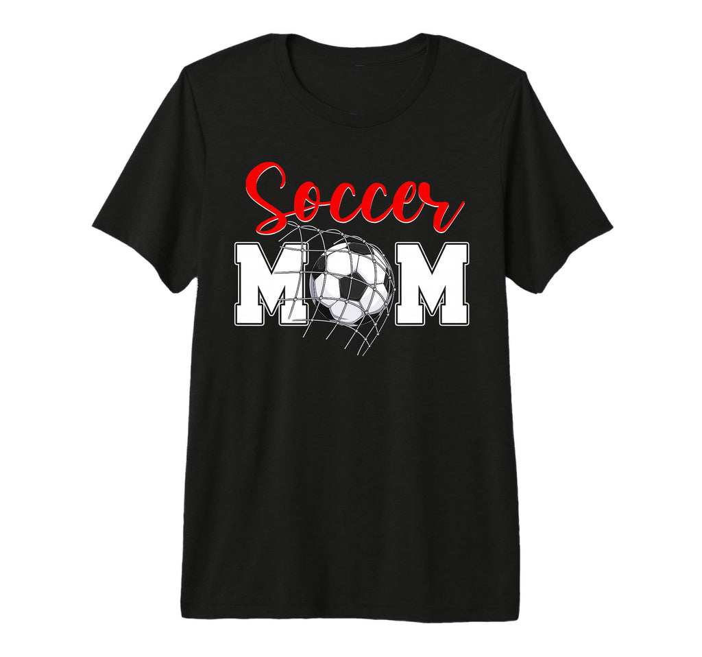 Funny Soccer Mom Soccer Mama Happy T-Shirt - Aesthetic Graphic Unisex - T-Shirt, Sweatshirt, Hoodie