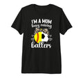 Im Mom Busy Raising Ballers Soccer T-Shirt - Trendy Graphic for Adults - T-Shirt, Sweatshirt, Hoodie