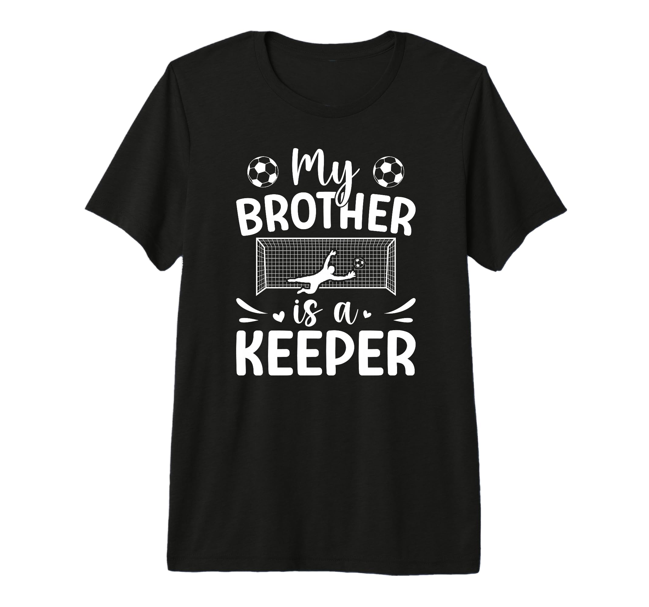 Proud Soccer Keeper Sister Soccer T-Shirt - Graphic Print for Adults - T-Shirt, Sweatshirt, Hoodie