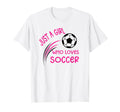 Just Who Loves Soccer Fun Sport T-Shirt - Trendy Graphic Men Women - T-Shirt, Sweatshirt, Hoodie