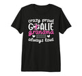 Crazy Proud Soccer Goalie Grandma T-Shirt - Aesthetic Graphic Unisex - T-Shirt, Sweatshirt, Hoodie