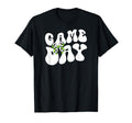 Groovy Soccer Game Day Bow Game Day T-Shirt - Minimalist Print for Adults - T-Shirt, Sweatshirt, Hoodie